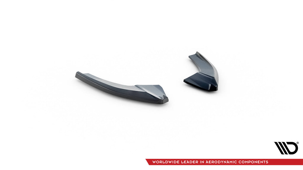Maxton Design Heck Ansatz Flaps Diffusor V.2 passend für Audi RS3 Sportback 8Y schwarz Hochglanz