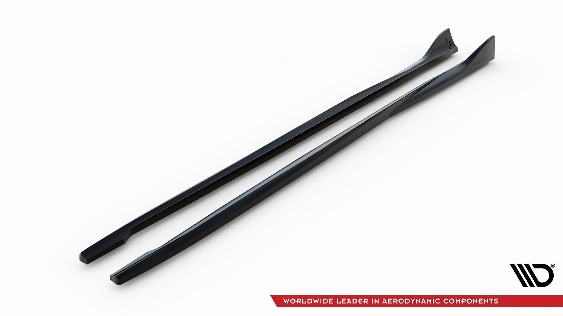 Maxton Design Street+ Seitenschweller Leisten passend für Volvo S80 Mk2 schwarz Hochglanz