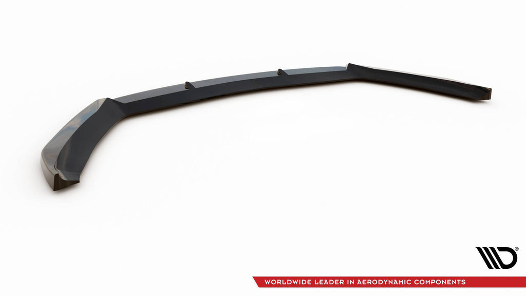 Maxton Design Street+ Spoilerlippe Front Ansatz V.6 passend für Seat Leon Cupra / FR Mk3 FL schwarz Hochglanz