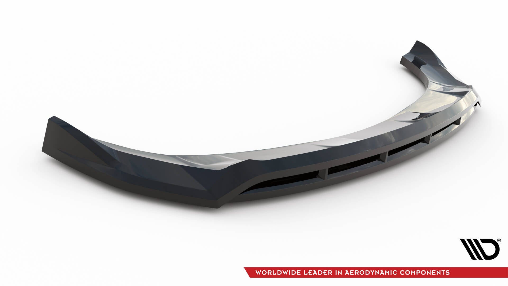 Maxton Design Street+ Spoilerlippe Front Ansatz passend für Kia Sorento Mk4 schwarz Hochglanz