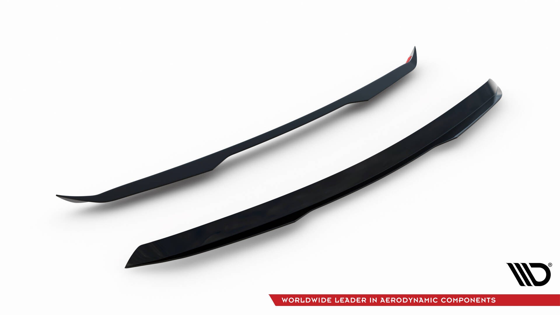 Maxton Design Spoiler CAP passend für Mazda 6 Kombi Mk3 Facelift schwarz Hochglanz