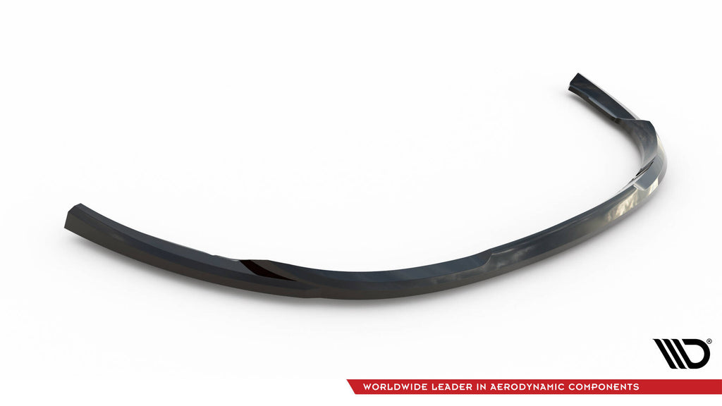 Maxton Design Street+ Spoilerlippe Front Ansatz V.2 passend für Renault Megane GT Mk3 Facelift schwarz Hochglanz