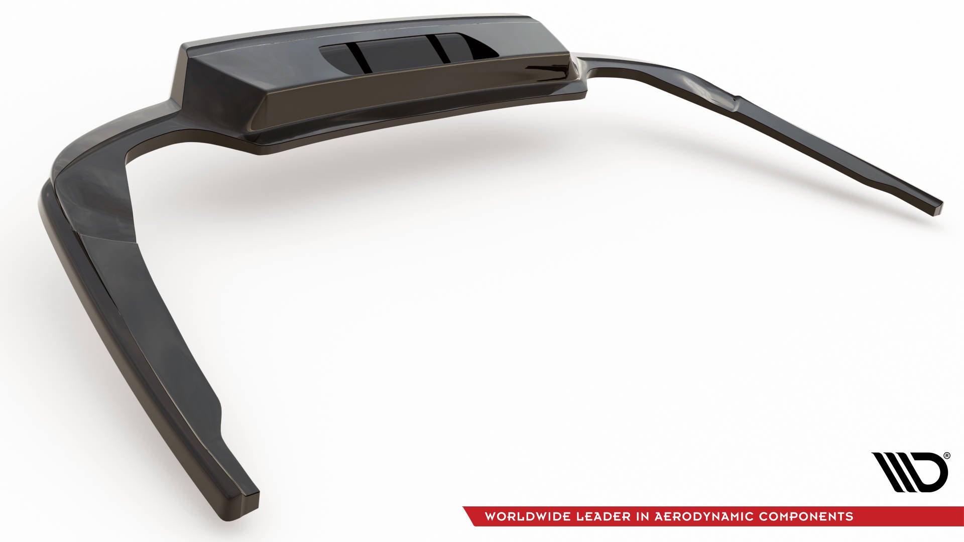 Maxton Design Street+ Mittlerer Diffusor RACE passend für Skoda Octavia Sportline Mk4 schwarz Hochglanz