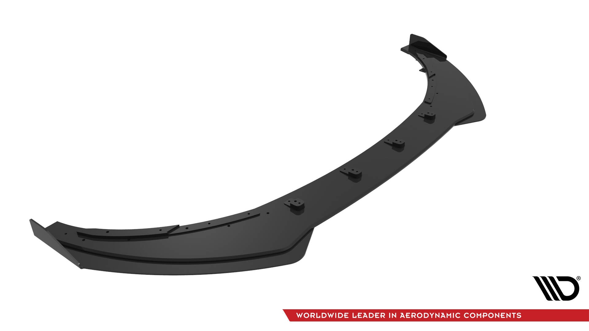 Maxton Design Street Pro Street+ Spoilerlippe Front Ansatz passend für + Flaps passend für V.1 + Flaps Toyota GR86 Mk1 schwarz Hochglanz