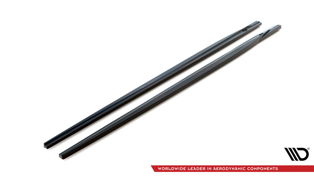 Maxton Design Street+ Seitenschweller Leisten passend für BMW 2 M-Paket F22 schwarz Hochglanz