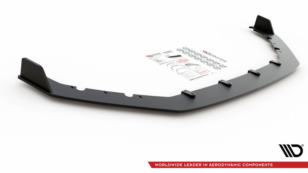 Maxton Design Street Pro Street+ Spoilerlippe Front Ansatz passend für / Frontansatz VW Golf 7 GTI TCR