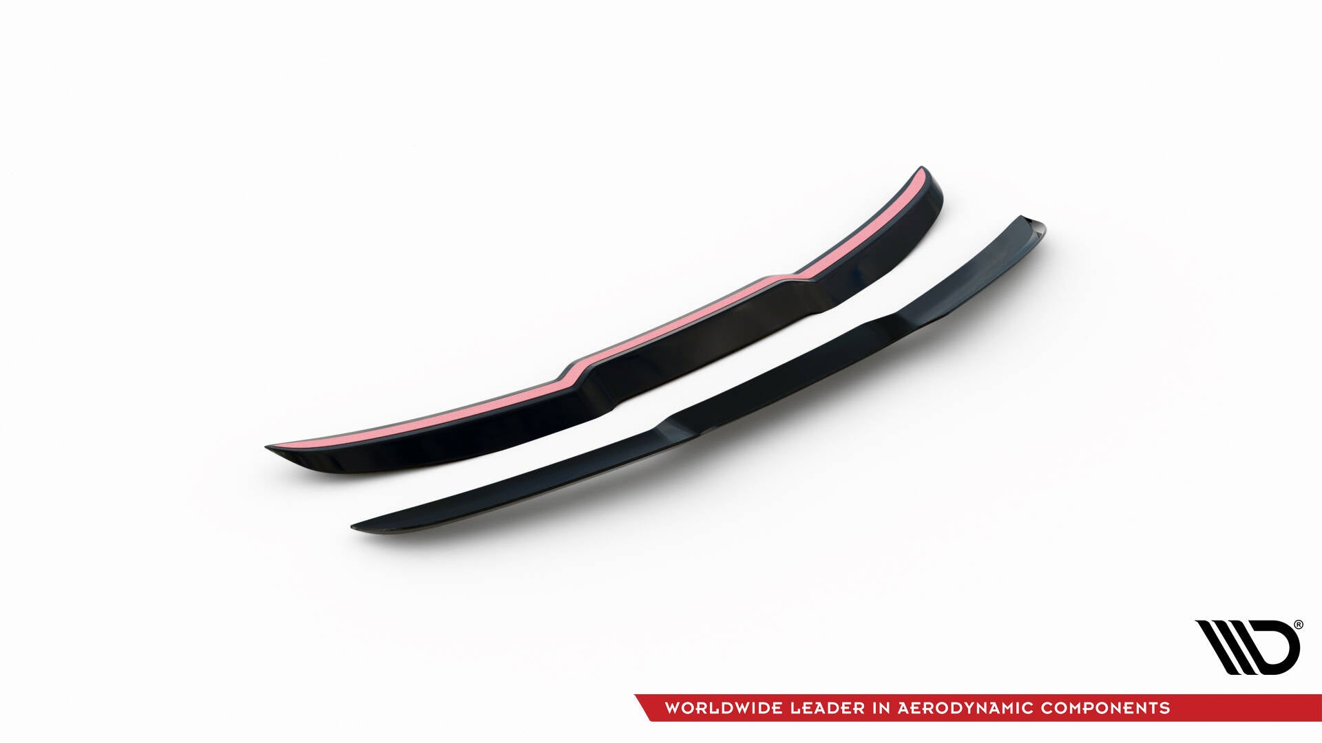 Maxton Design Spoiler CAP passend für Audi RS4 B9 Avant schwarz Hochglanz
