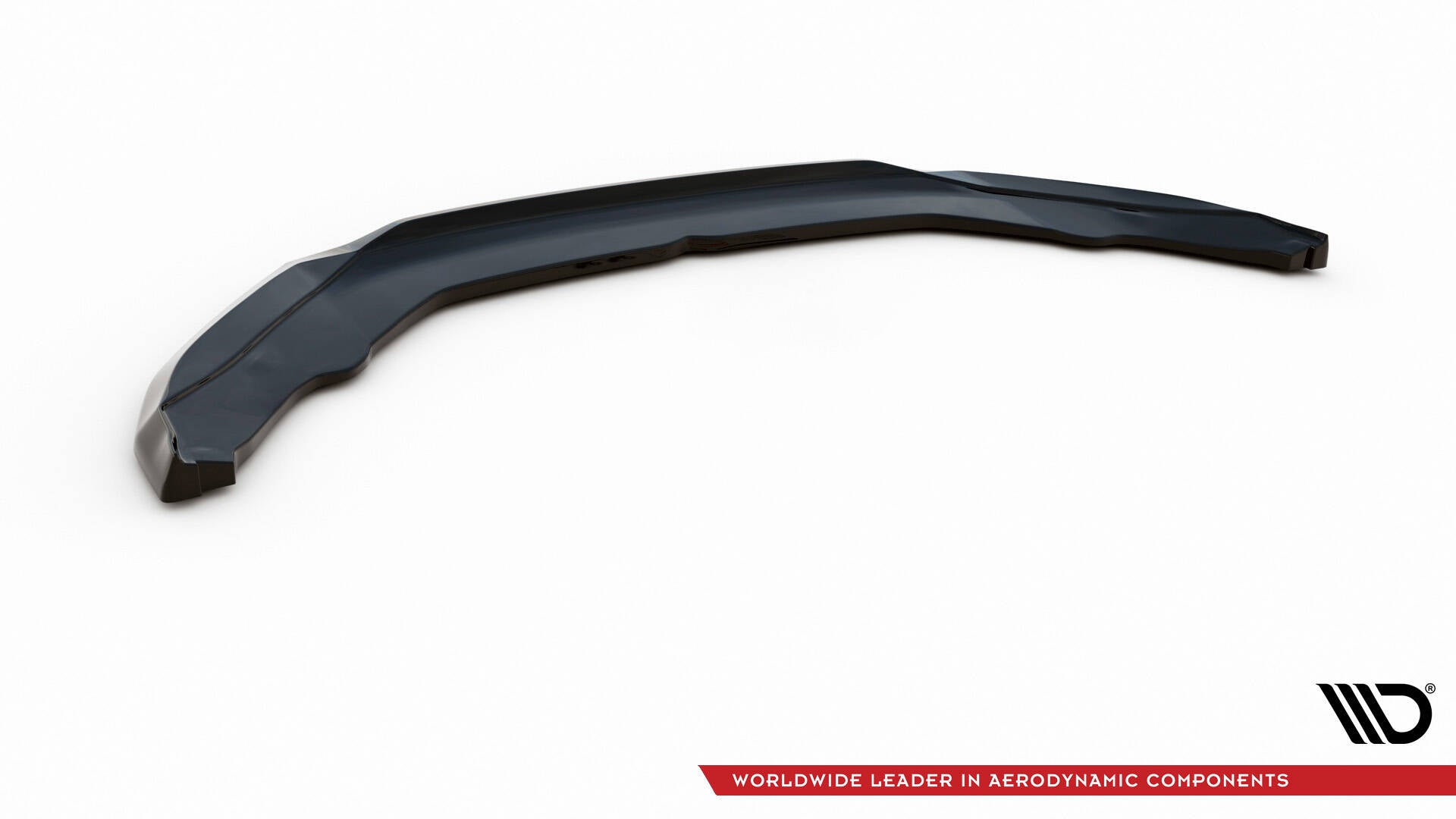 Maxton Design Street+ Spoilerlippe Front Ansatz passend für Skoda Kodiaq Mk1 Sportline/RS schwarz Hochglanz