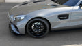 Maxton Design Street+ Spoilerlippe Front Ansatz passend für Mercedes-AMG GT S C190 Facelift schwarz Hochglanz