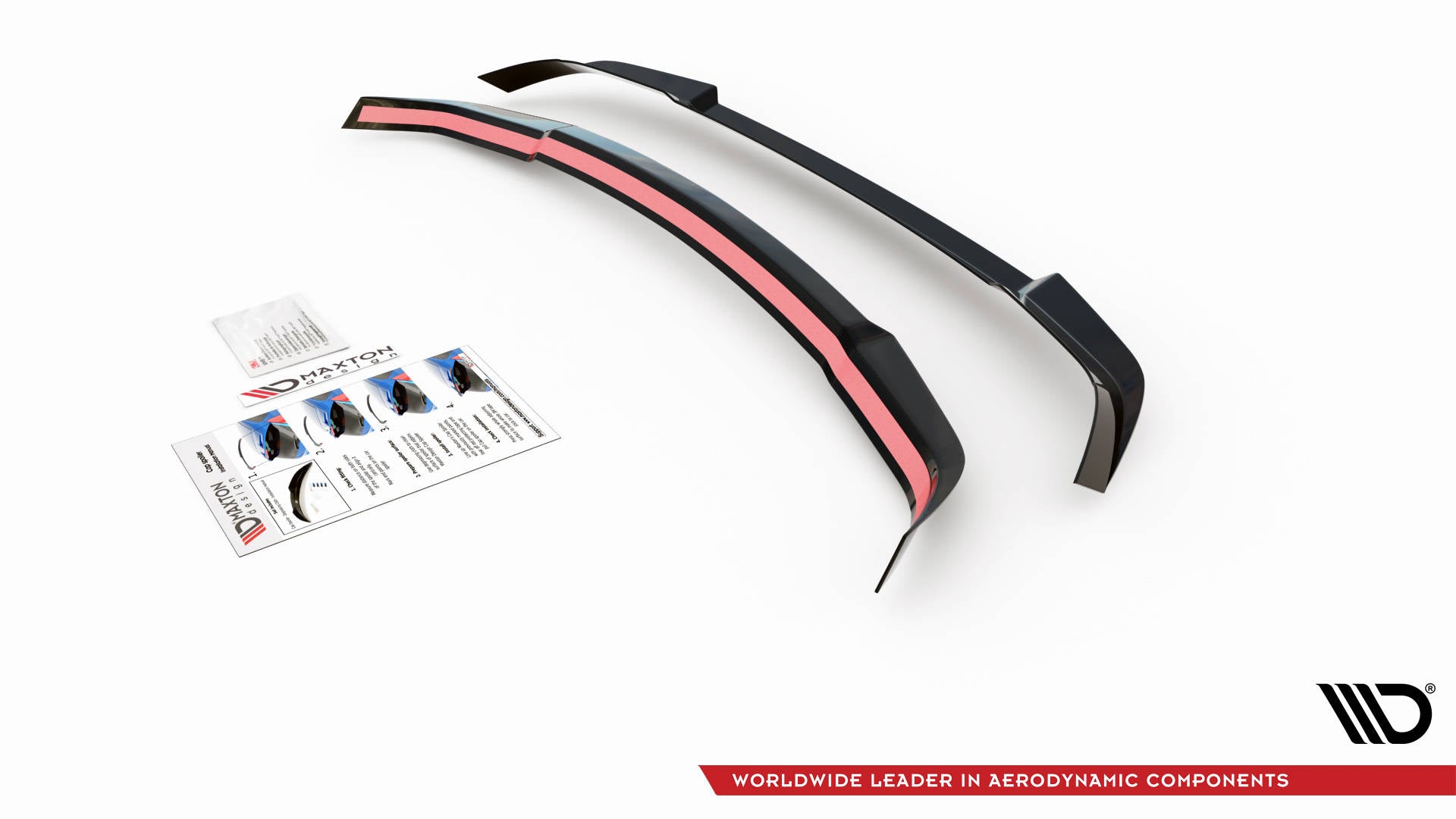 Maxton Design Spoiler CAP passend für Skoda Enyaq iV schwarz Hochglanz