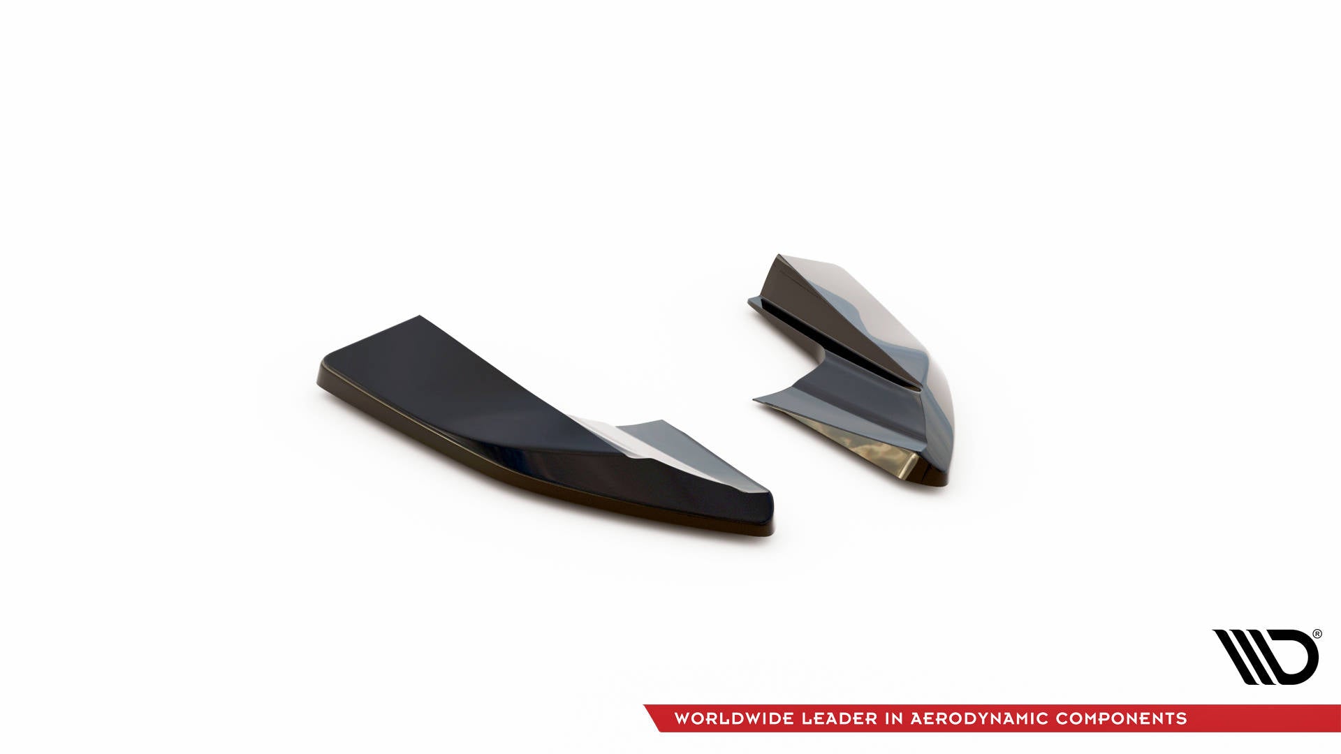 Maxton Design Heck Ansatz Flaps Diffusor V.2 passend für Audi e-Tron GT / RS GT Mk1 schwarz Hochglanz