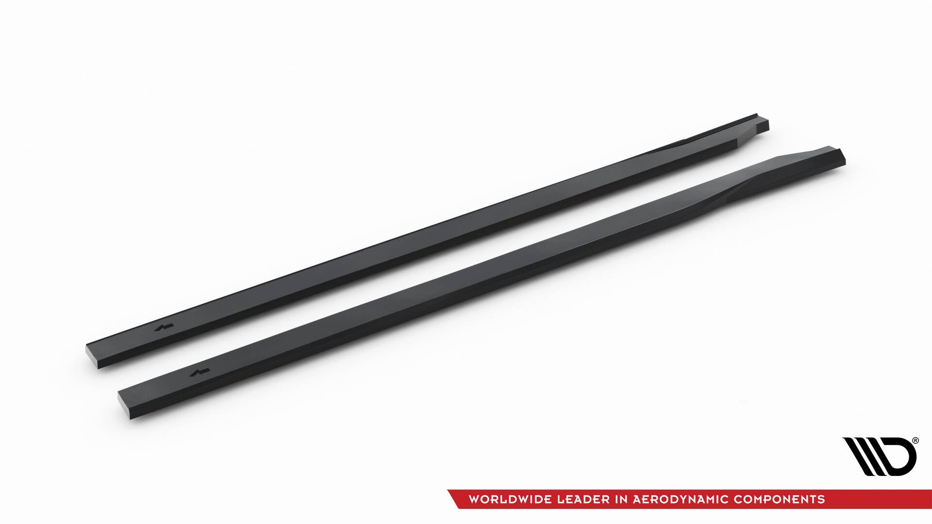 Maxton Design Street+ Seitenschweller Leisten passend für Hyundai Kona N-line Mk2 schwarz Hochglanz