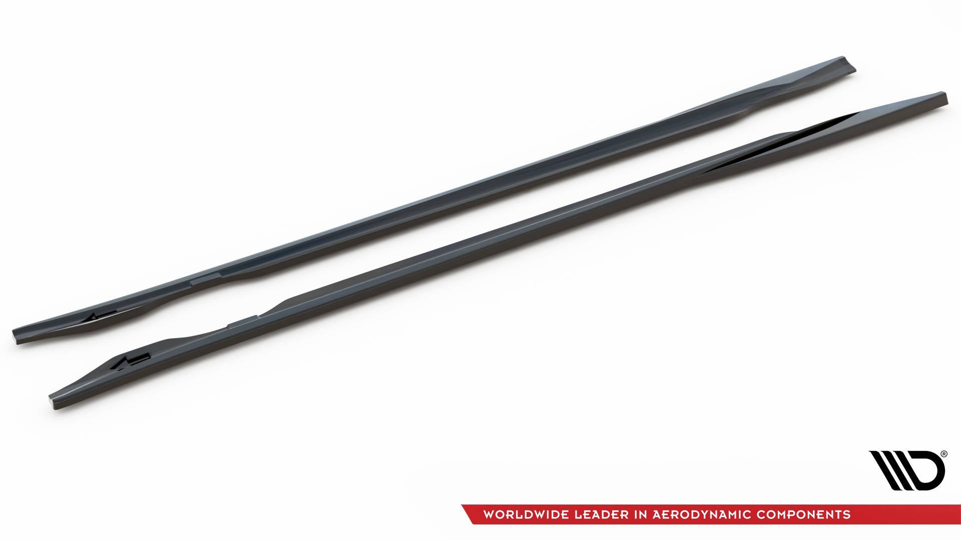 Maxton Design Street+ Seitenschweller Leisten passend für V.1 passend für Audi e-Tron GT / RS GT Mk1 schwarz Hochglanz
