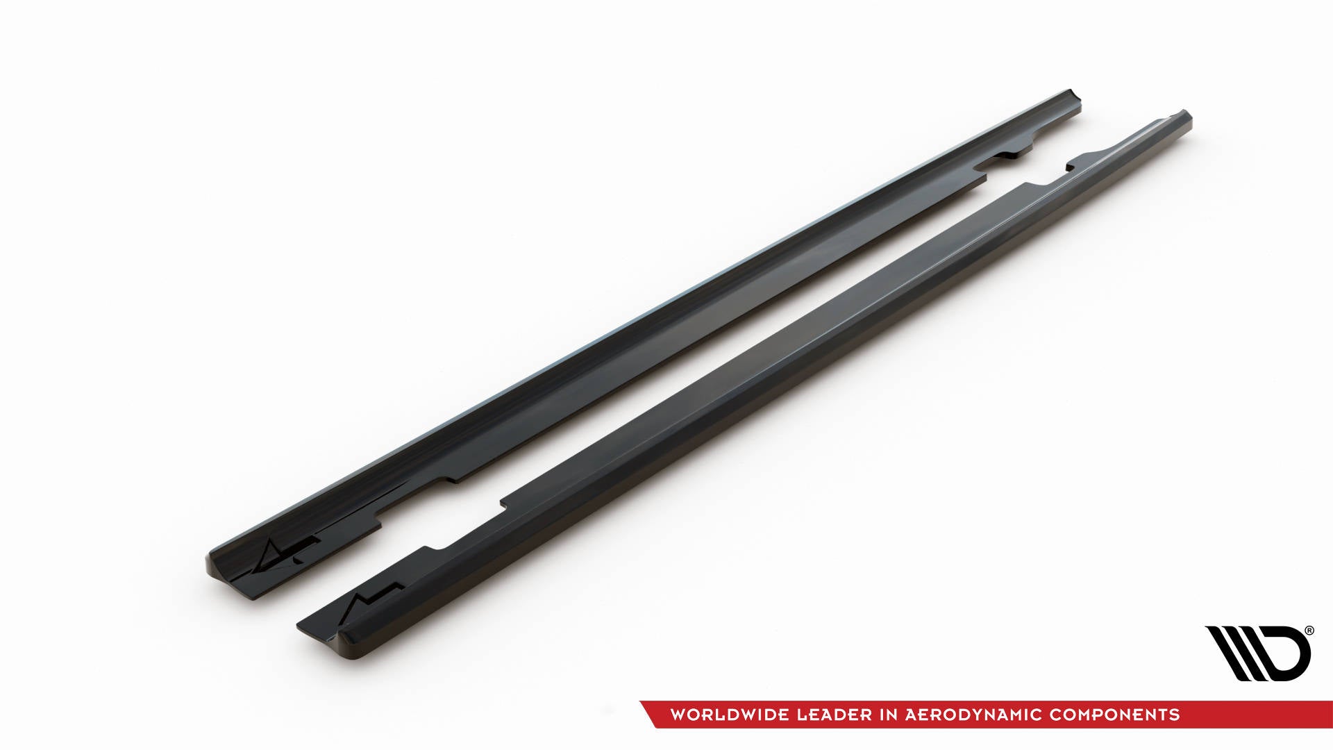 Maxton Design Street+ Seitenschweller Leisten passend für Mini Cooper S John Cooper Works F55 Facelift schwarz Hochglanz
