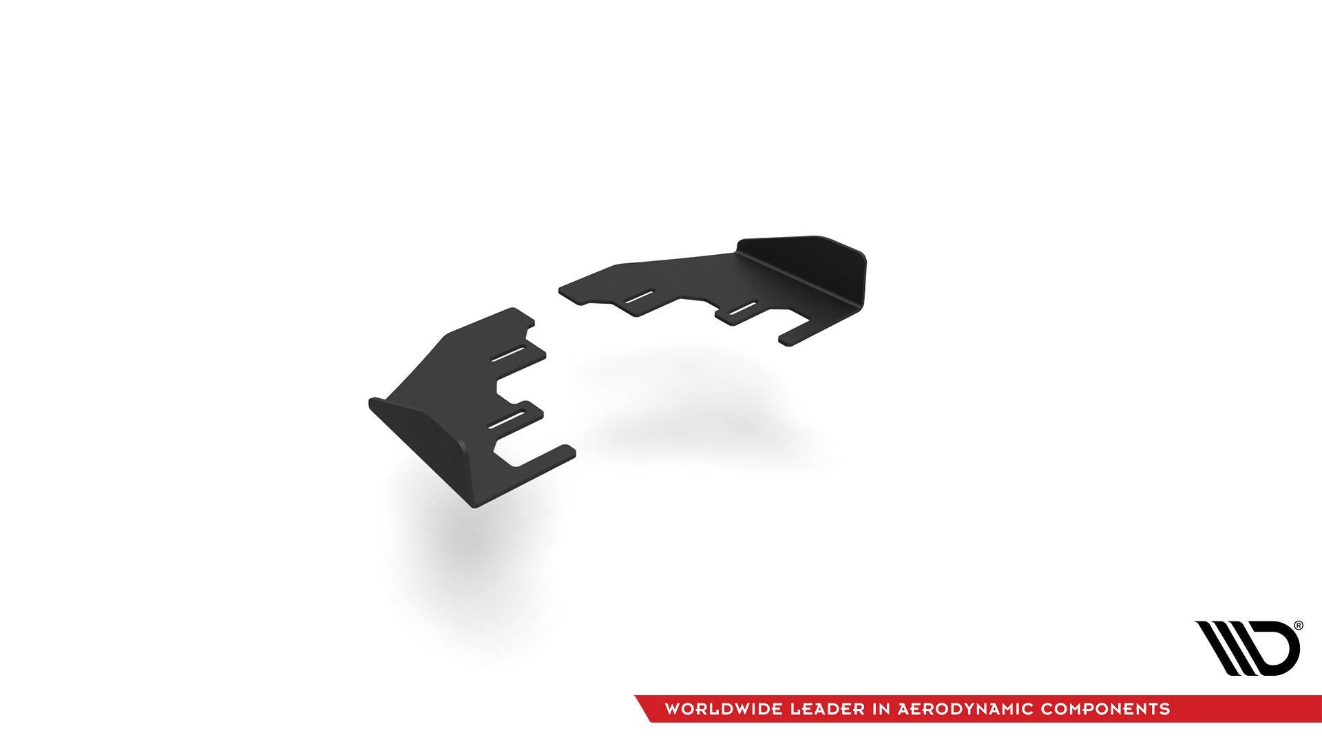 Maxton Design Hintere Seiten Flaps passend für Seat Leon FR Hatchback Mk4 schwarz Hochglanz