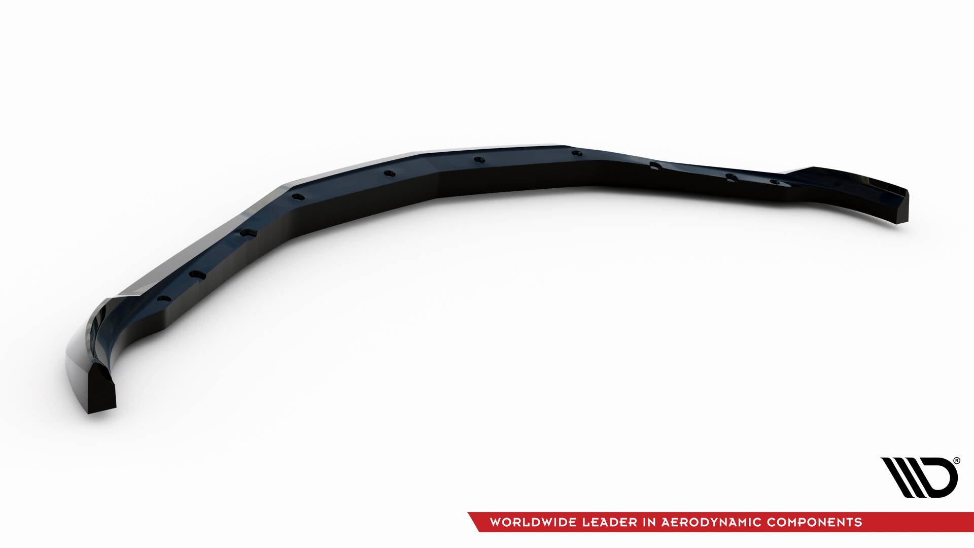 Maxton Design Street+ Spoilerlippe Front Ansatz V.1 passend für Chevrolet Camaro SS Mk6 Facelift schwarz Hochglanz
