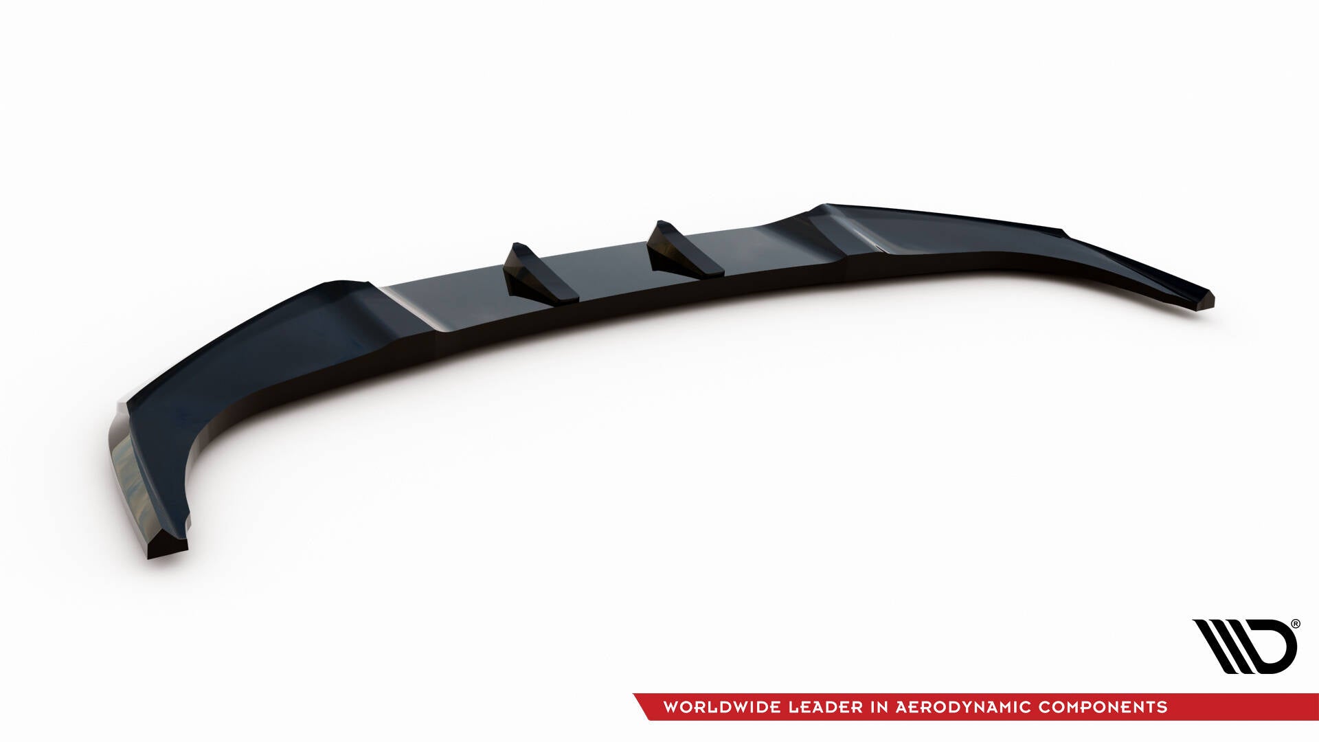 Maxton Design Street+ Spoilerlippe Front Ansatz passend für Honda Civic SI Mk10 schwarz Hochglanz