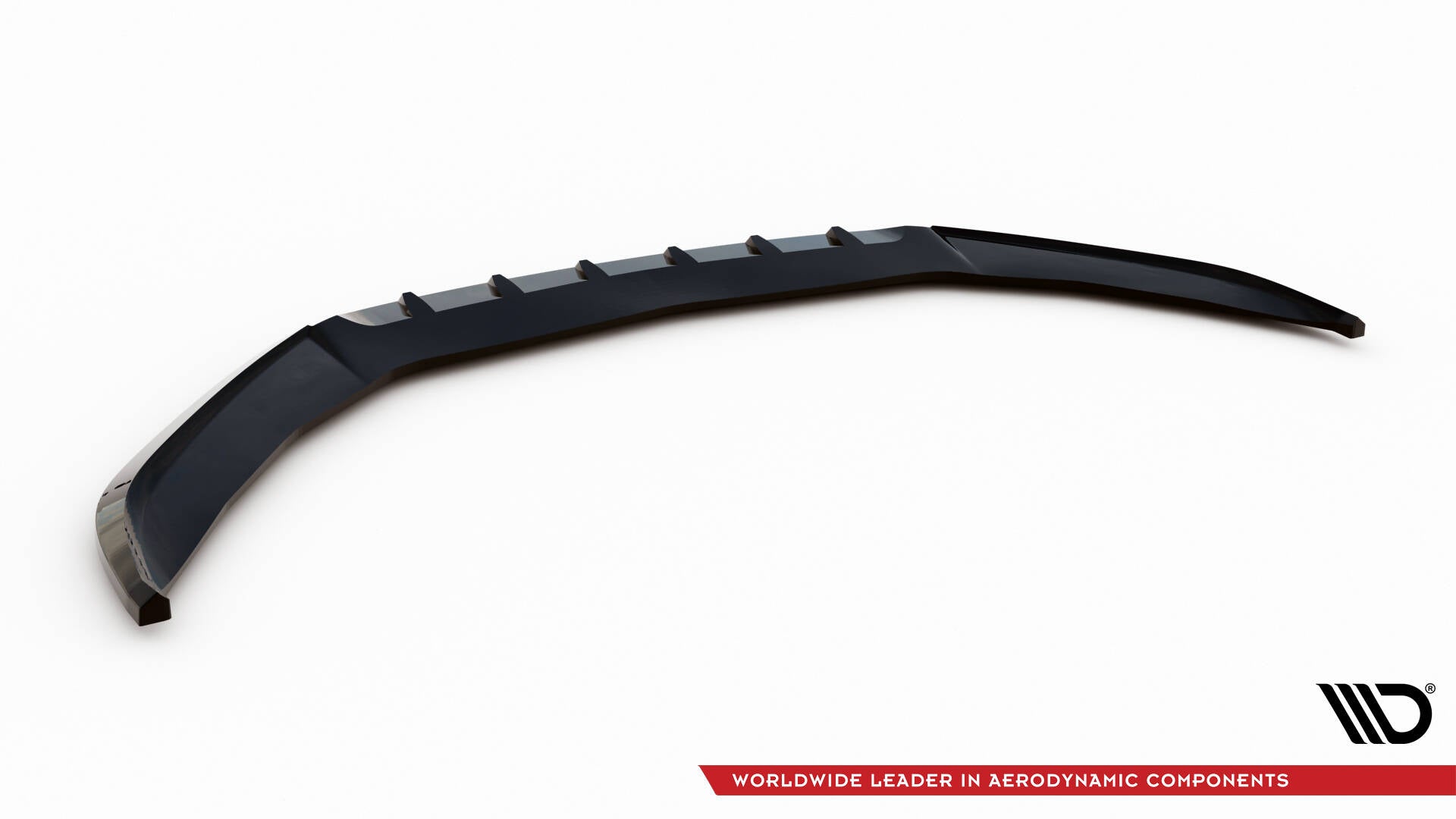 Maxton Design Street+ Spoilerlippe Front Ansatz V.1 passend für Porsche Panamera E-Hybrid / Panamera 4S 971 schwarz Hochglanz