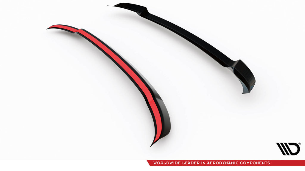 Maxton Design Spoiler CAP passend für Kia EV9 GT-Line Mk1 schwarz Hochglanz