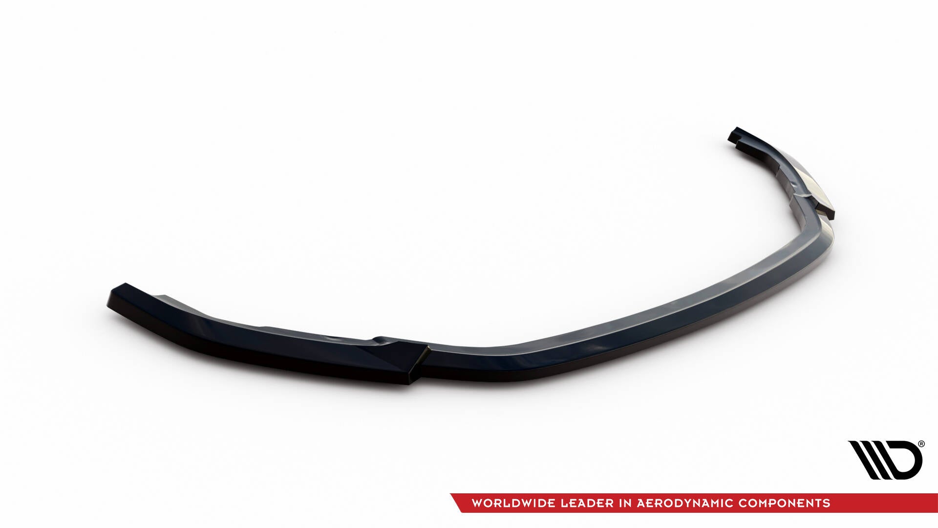 Maxton Design Street+ Spoilerlippe Front Ansatz passend für Renault Express Mk2 schwarz Hochglanz