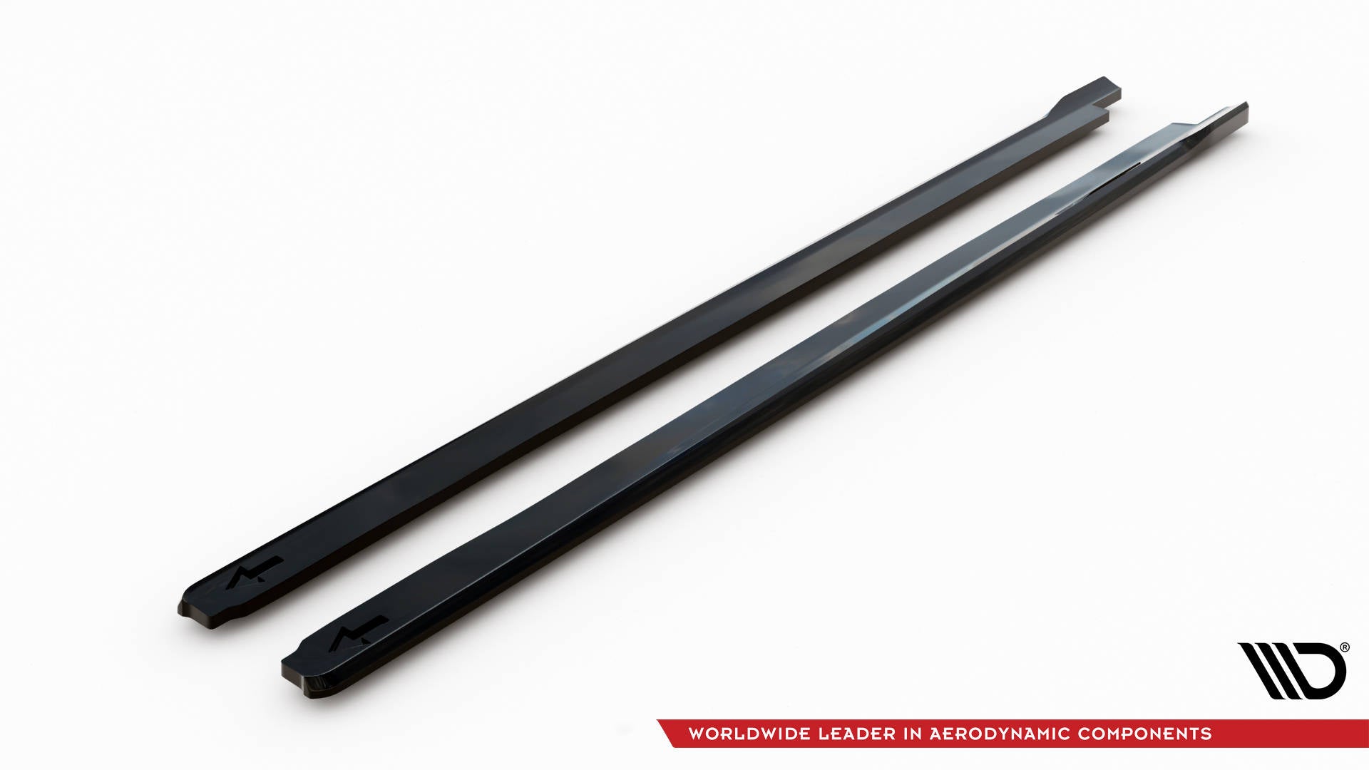 Maxton Design Street+ Seitenschweller Leisten passend für Honda Civic Sport Mk 10 schwarz Hochglanz