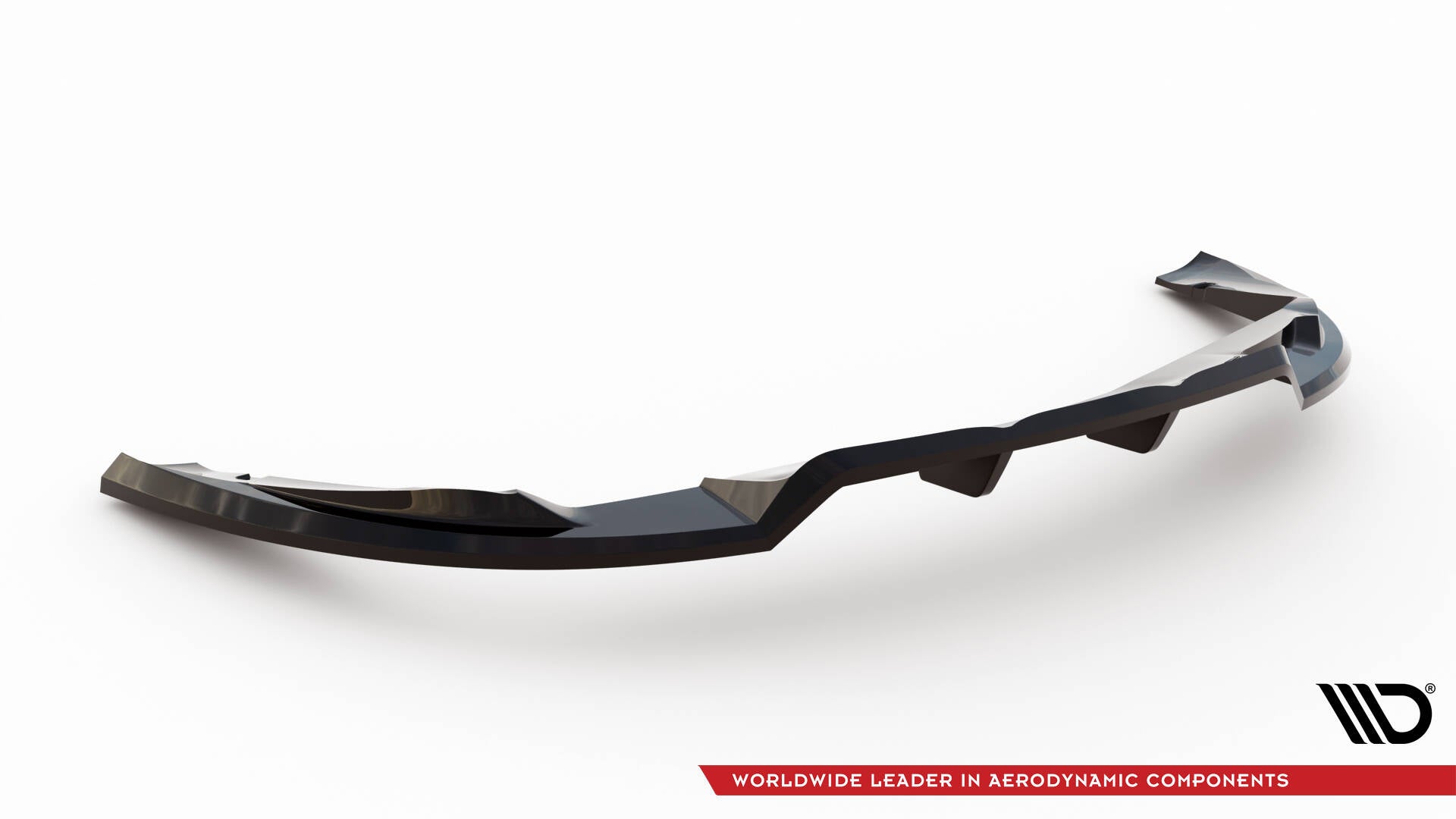 Maxton Design Street+ Mittlerer Diffusor RACE passend für Opel Cascada schwarz Hochglanz