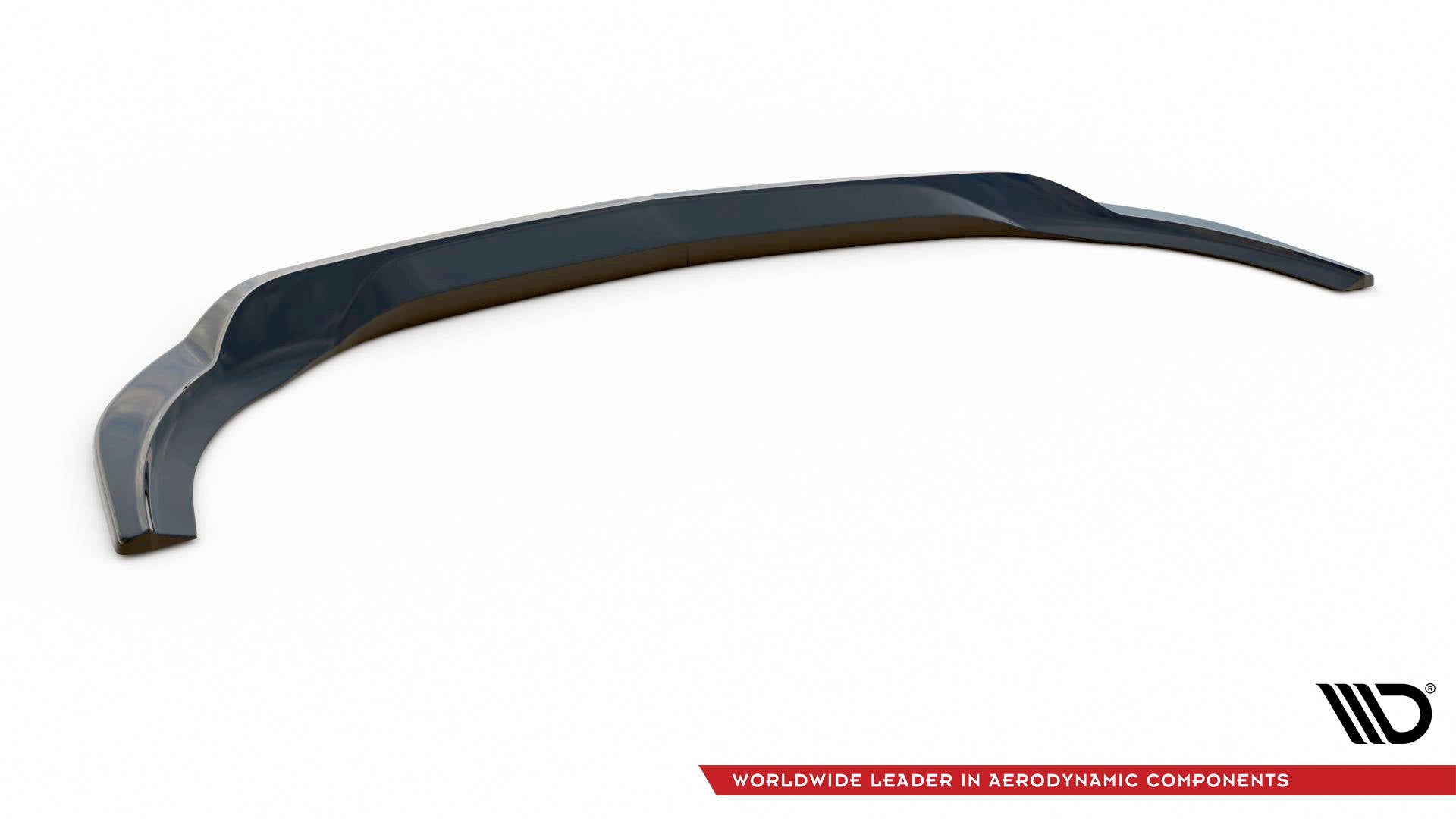Maxton Design Street+ Spoilerlippe Front Ansatz V.4 passend für Mercedes-Benz V-Klasse W447 schwarz Hochglanz