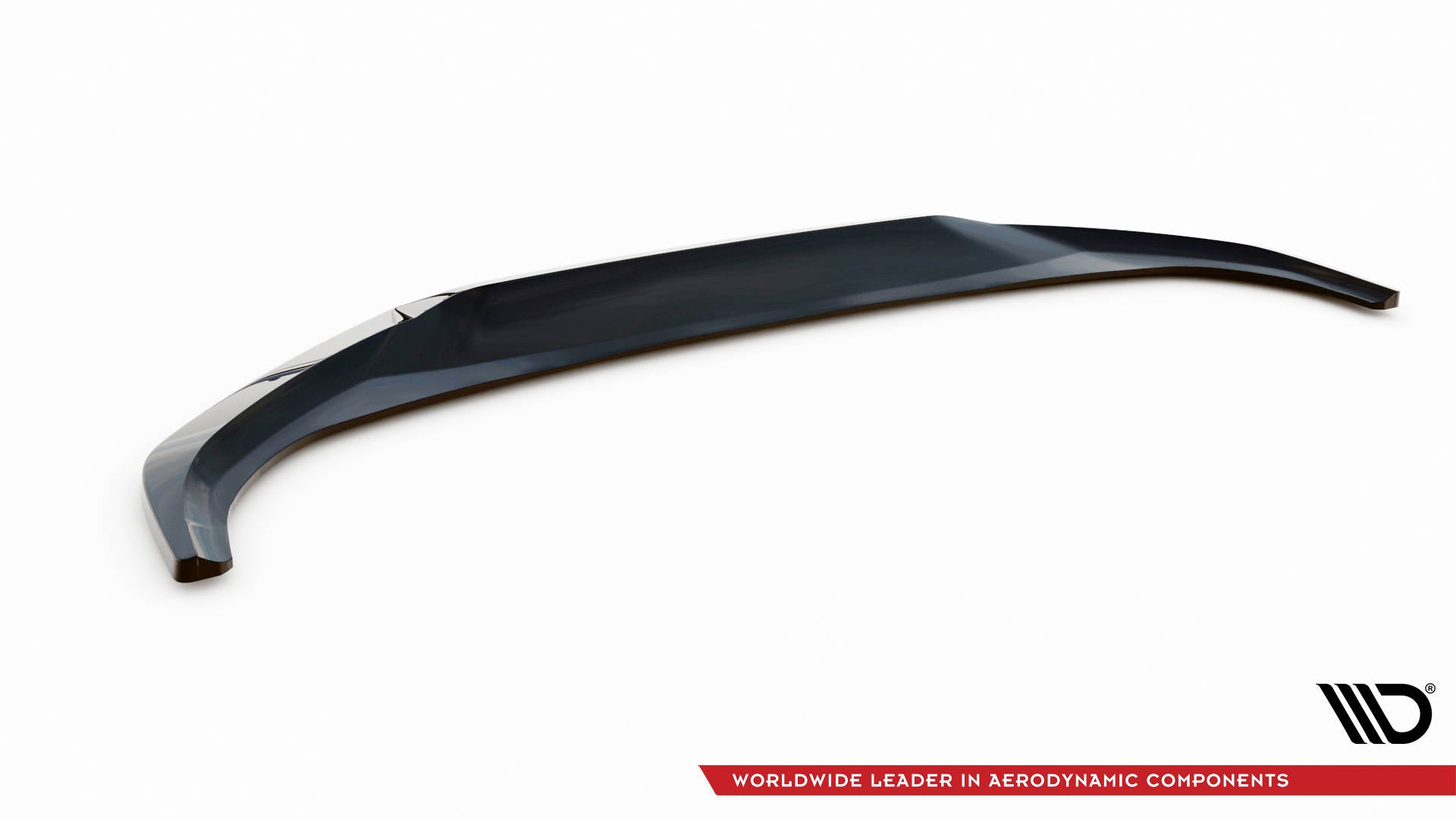 Maxton Design Street+ Spoilerlippe Front Ansatz V.1 passend für Kia EV6 GT-Line Mk1 schwarz Hochglanz