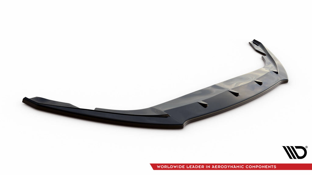 Maxton Design Street+ Spoilerlippe Front Ansatz passend für Maserati Granturismo Mk1 schwarz Hochglanz