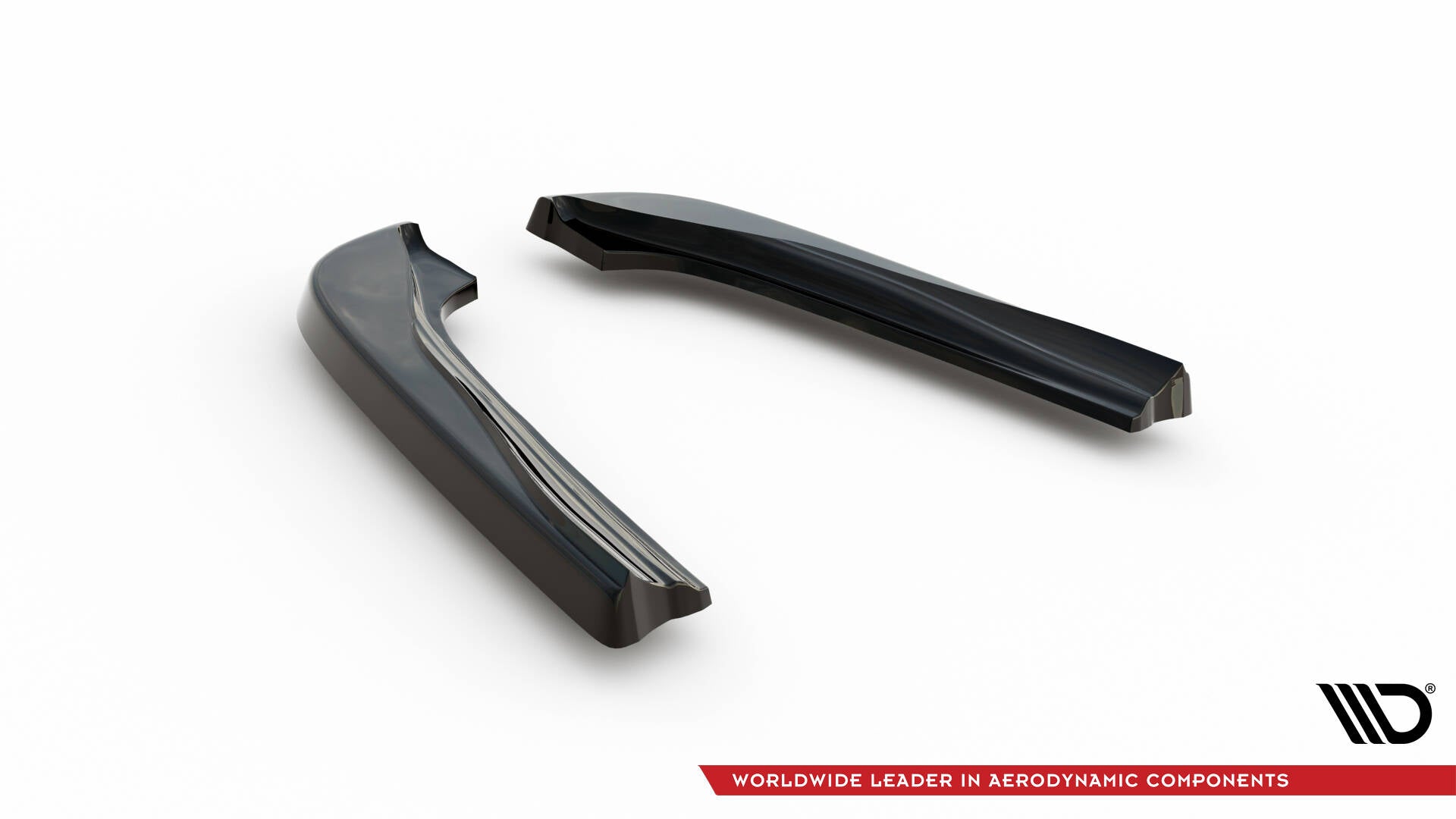 Maxton Design Heck Ansatz Flaps Diffusor passend für Jeep Grand Cherokee SRT WK2 Facelift schwarz Hochglanz