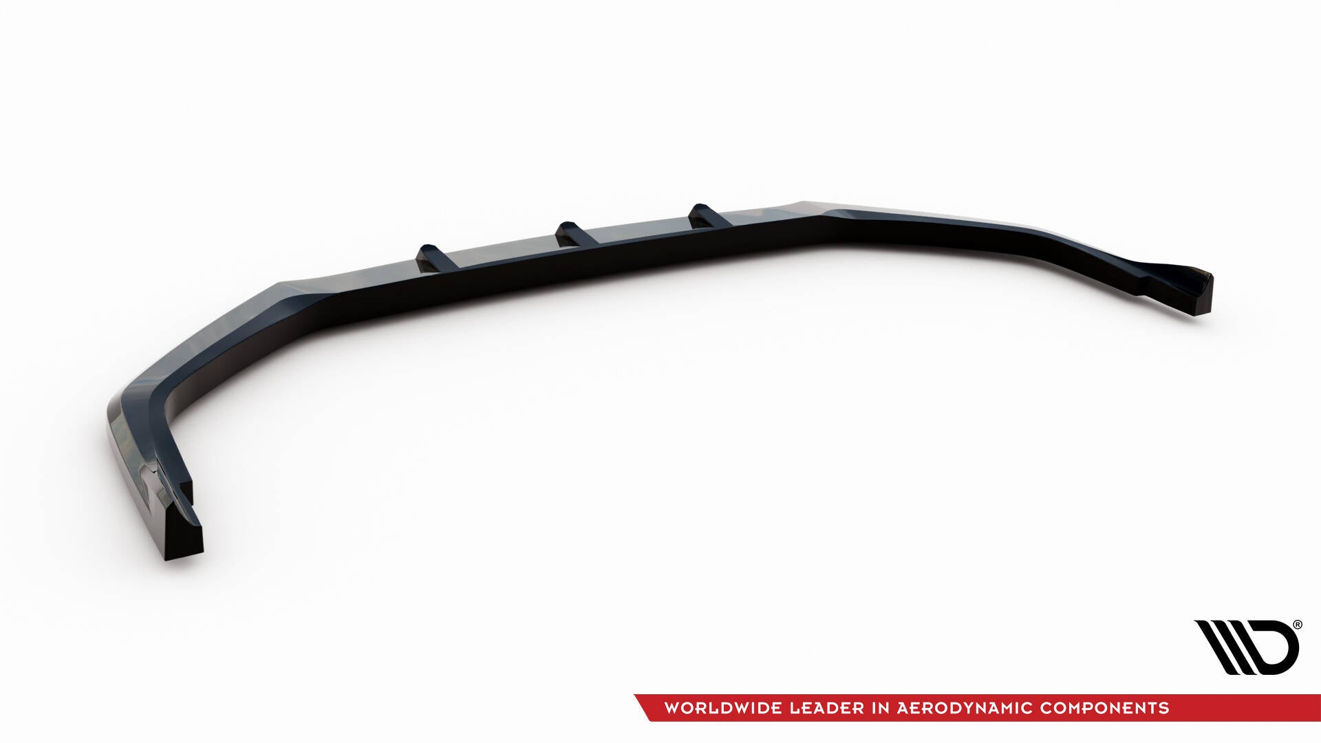 Maxton Design Street+ Spoilerlippe Front Ansatz V.1 passend für Lexus NX F-Sport Mk2 schwarz Hochglanz