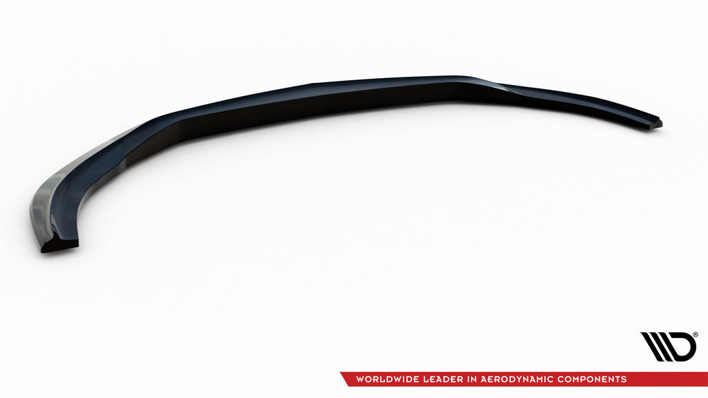 Maxton Design Street+ Spoilerlippe Front Ansatz passend für Mercedes-Benz S AMG-Line W223 schwarz Hochglanz