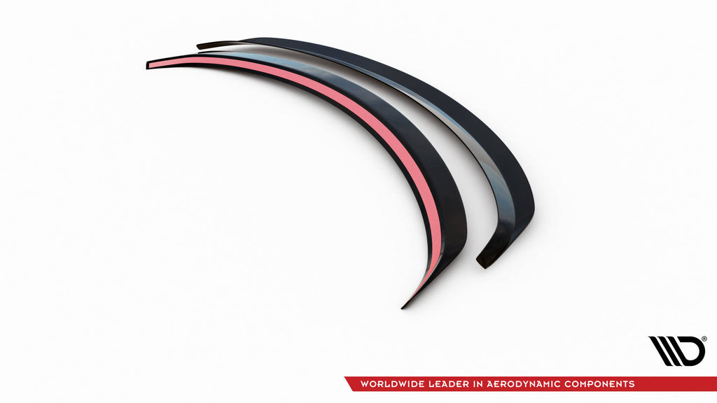 Maxton Design Spoiler CAP passend für Mazda 3 BN (Mk3) schwarz Hochglanz