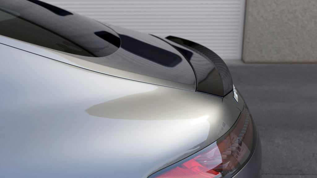 Maxton Design Spoiler CAP passend für Mercedes-AMG GT / GT S C190 Facelift schwarz Hochglanz