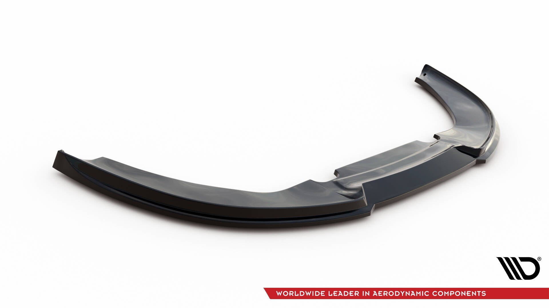 Maxton Design Street+ Spoilerlippe Front Ansatz V.1 passend für Audi RS4 B7 schwarz Hochglanz
