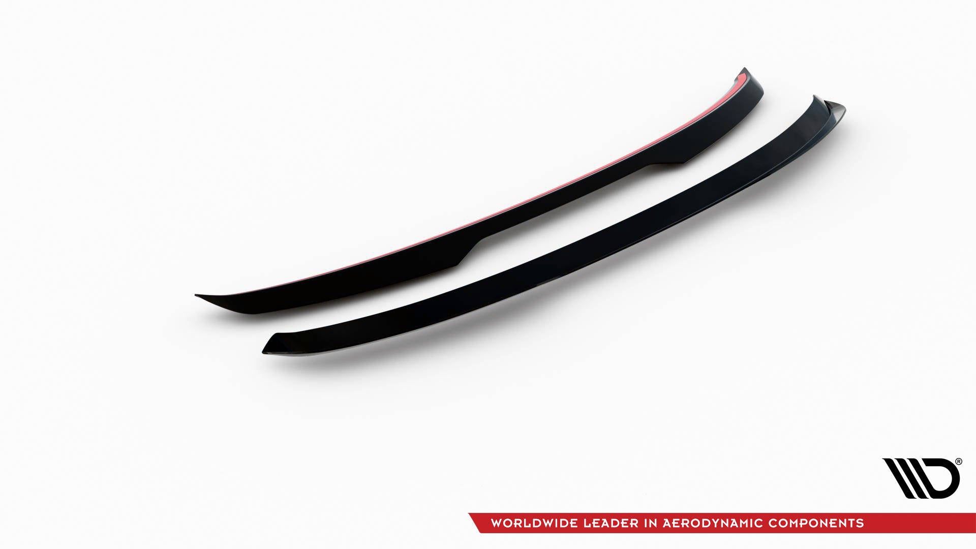 Maxton Design Spoiler CAP passend für Hyundai Tucson Mk4 Facelift schwarz Hochglanz