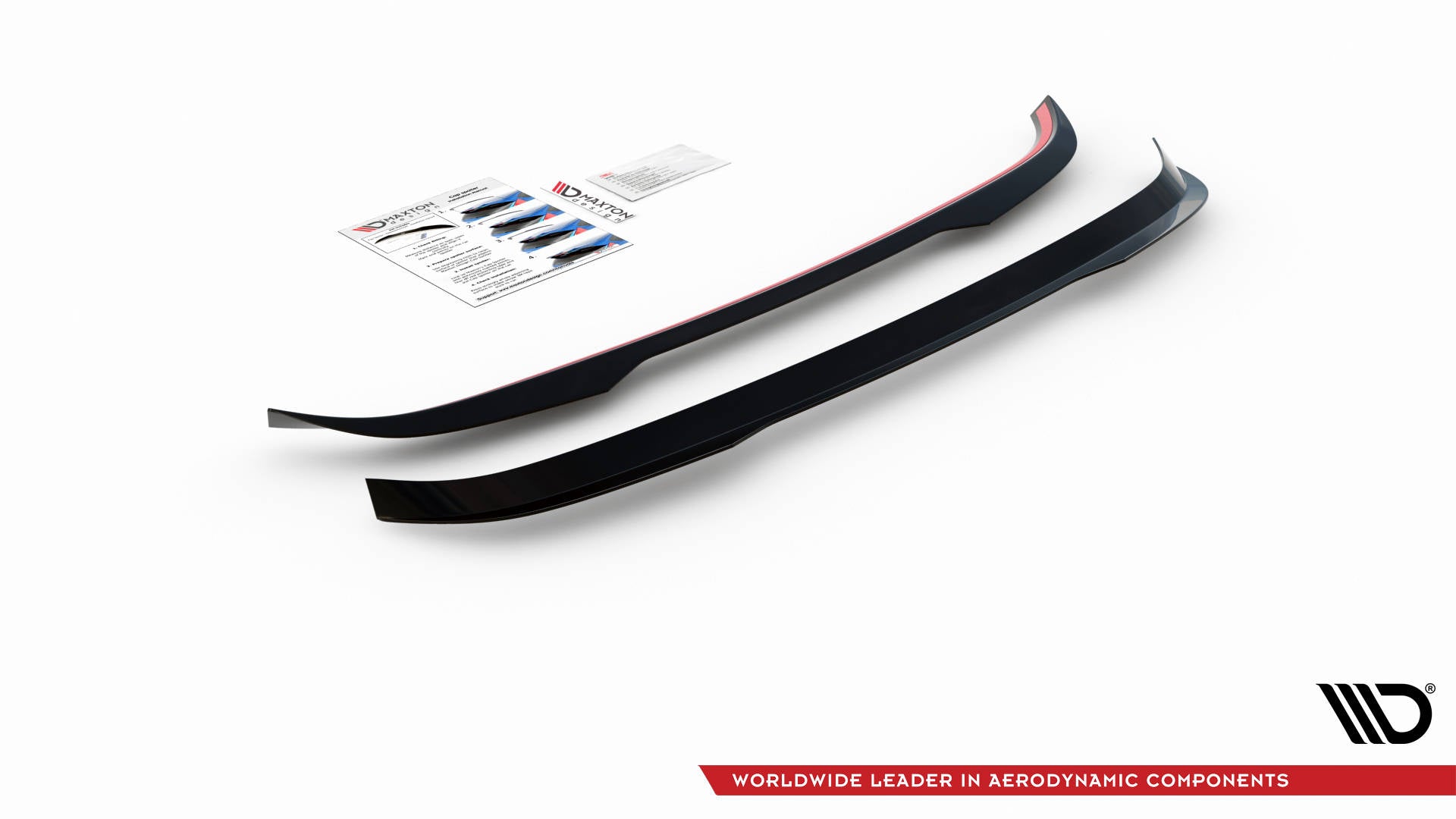 Maxton Design Spoiler CAP passend für BMW i3 S Mk1 Facelift schwarz Hochglanz