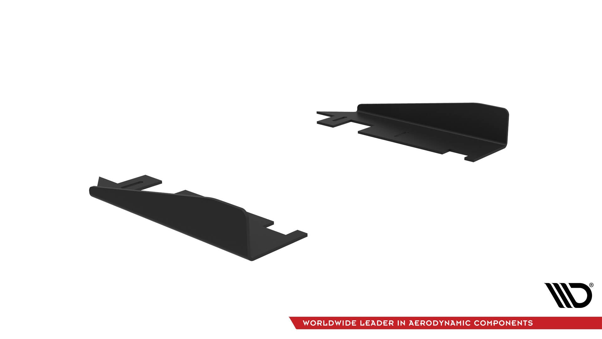 Maxton Design Side Flaps Audi A7 S-Line C7 Schwarz Hochglanz