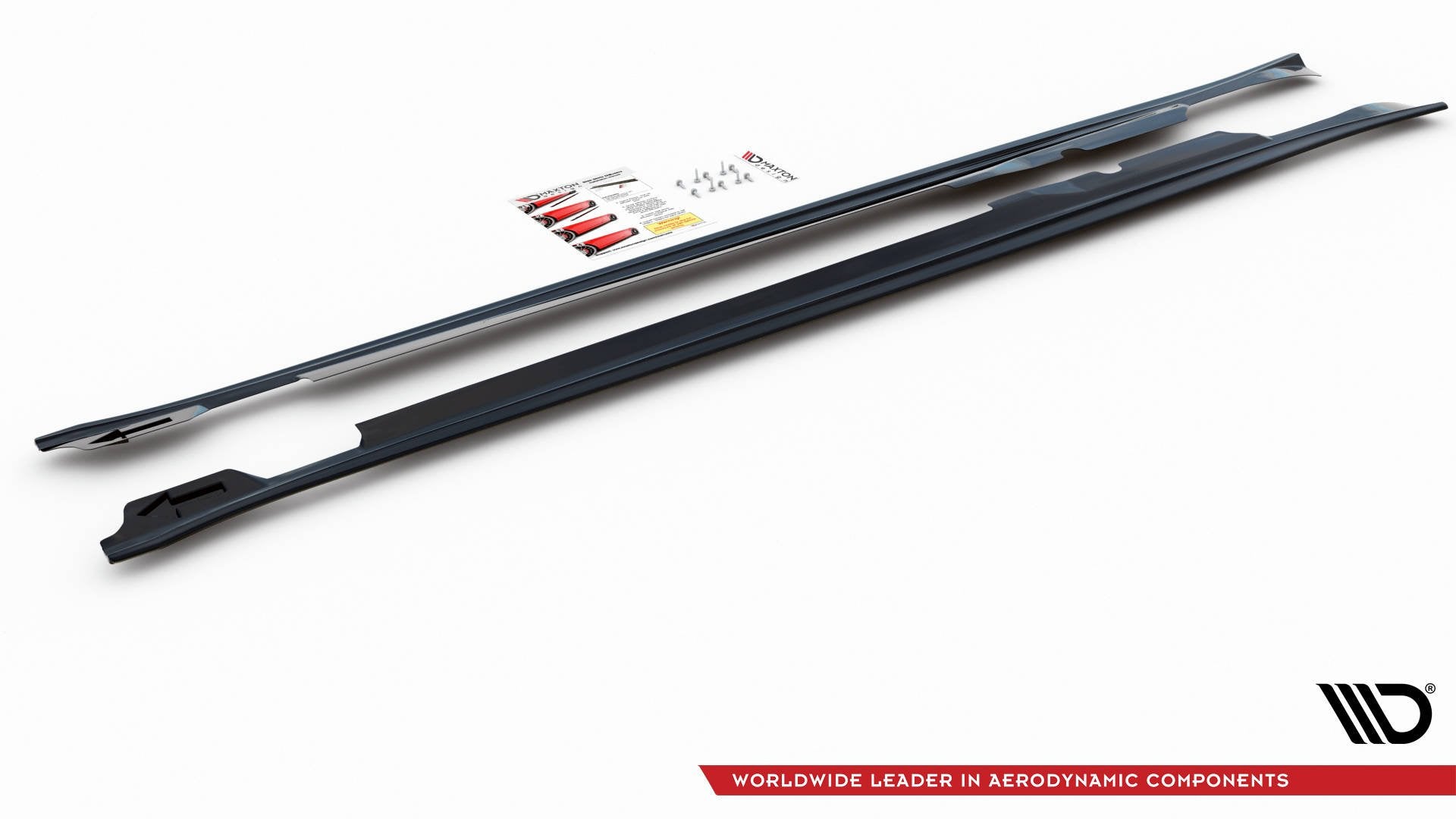 Maxton Design Street+ Seitenschweller Leisten V.2 passend für Porsche Panamera Turbo 970 Facelift schwarz Hochglanz