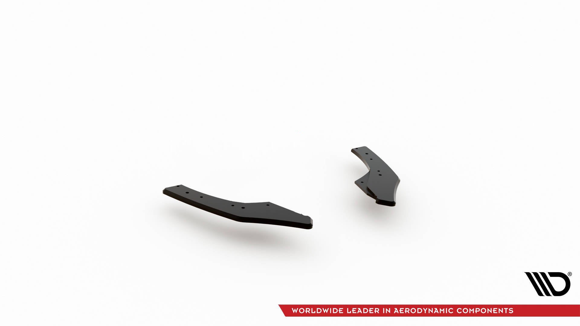 Maxton Design Street Pro Heck Ansatz Flaps Diffusor passend für VW Golf GTI Clubsport Mk8 Facelift