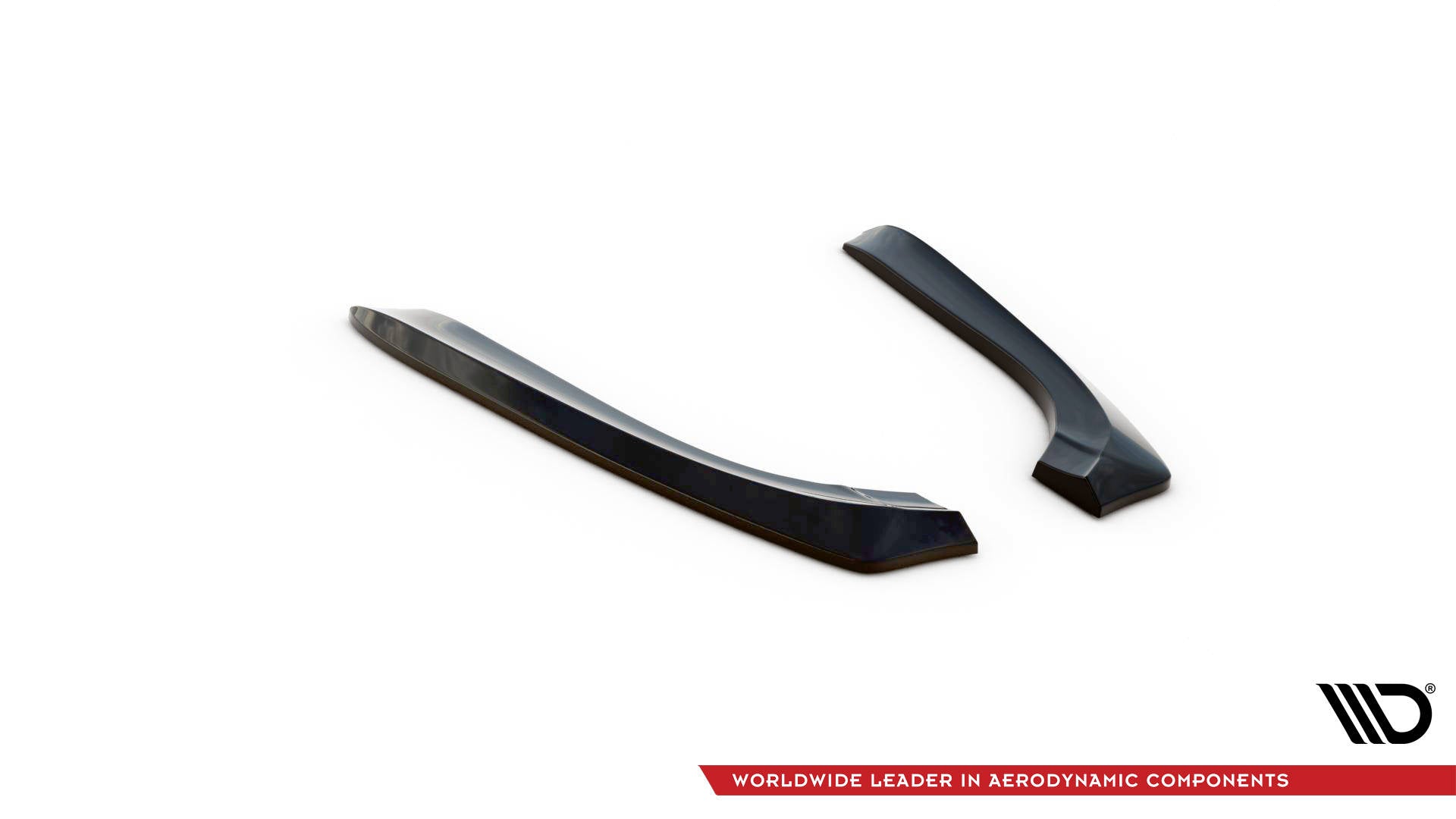Maxton Design Heck Ansatz Flaps Diffusor passend für AUDI A4 B7 schwarz Hochglanz