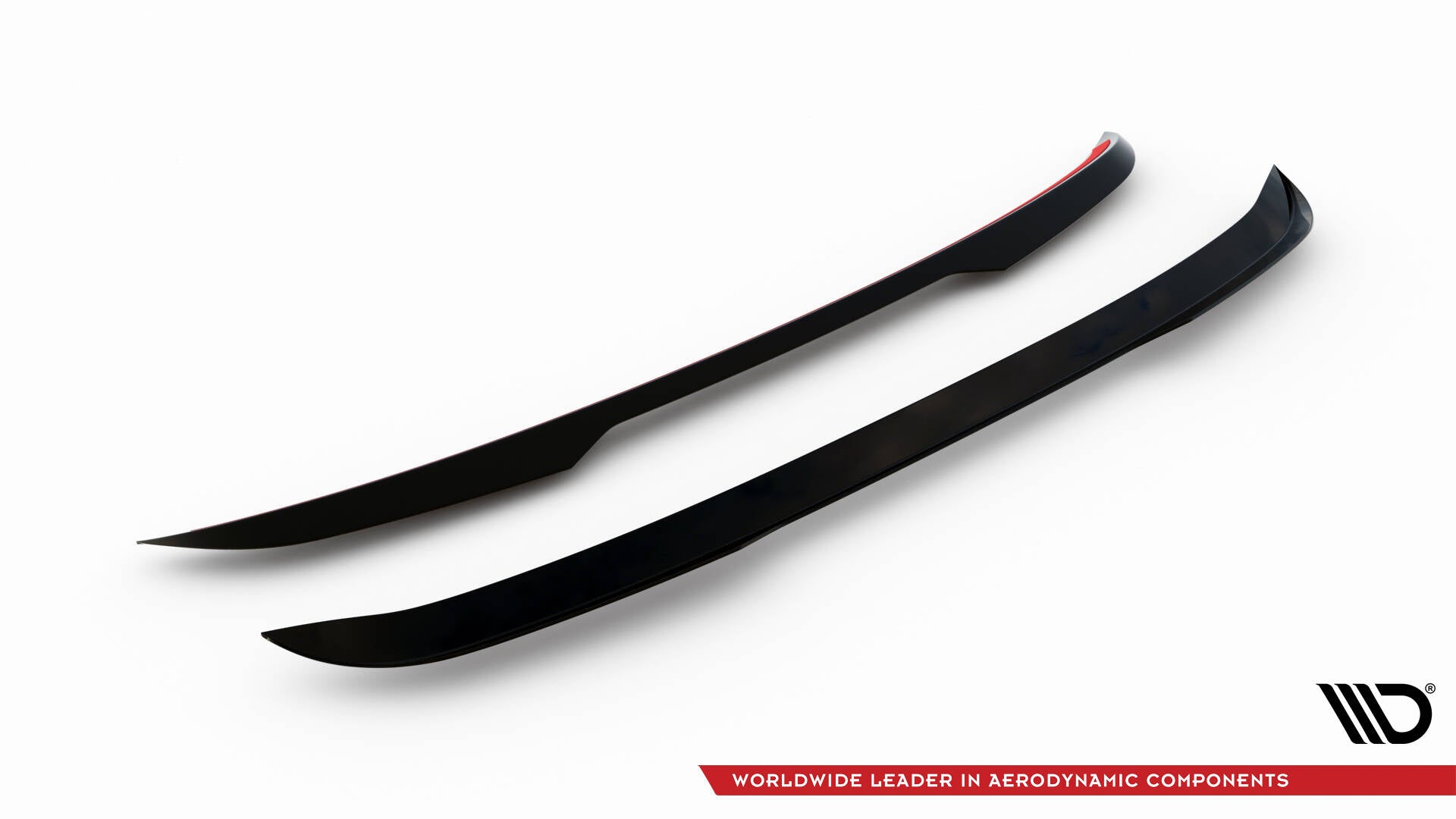 Maxton Design Spoiler CAP passend für Porsche Cayenne Coupe Mk3 schwarz Hochglanz