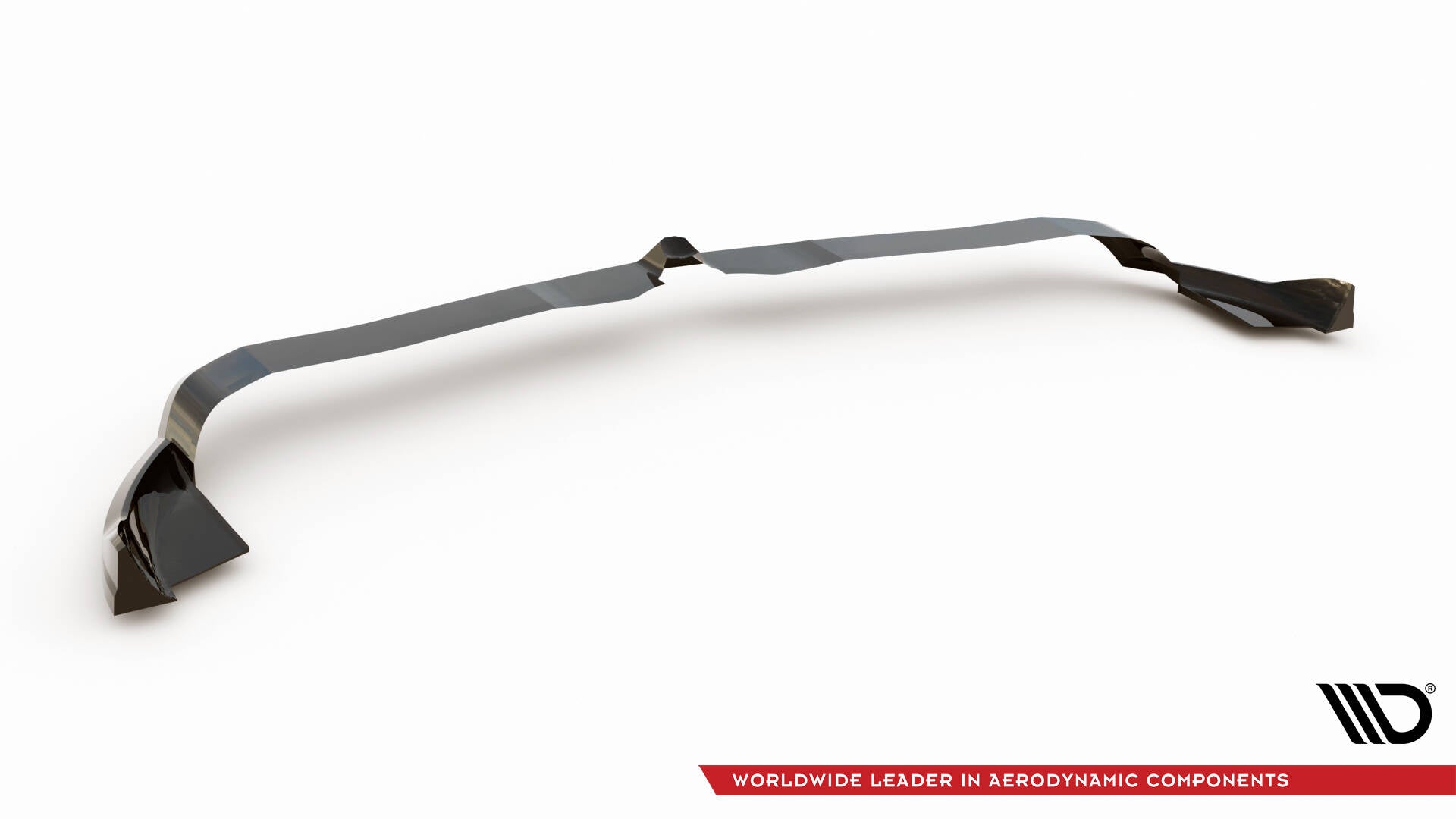 Maxton Design Street+ Spoilerlippe Front Ansatz passend für Alfa Romeo Giulia Quadrifoglio schwarz Hochglanz