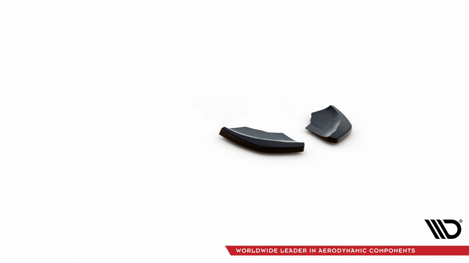Maxton Design Heck Ansatz Flaps Diffusor V.2 passend für VW Scirocco R Mk3 schwarz Hochglanz