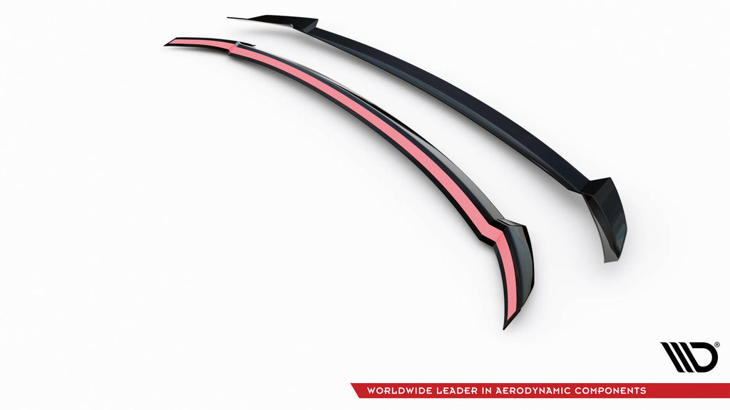 Maxton Design Spoiler CAP passend für Hyundai Elantra Mk7 schwarz Hochglanz