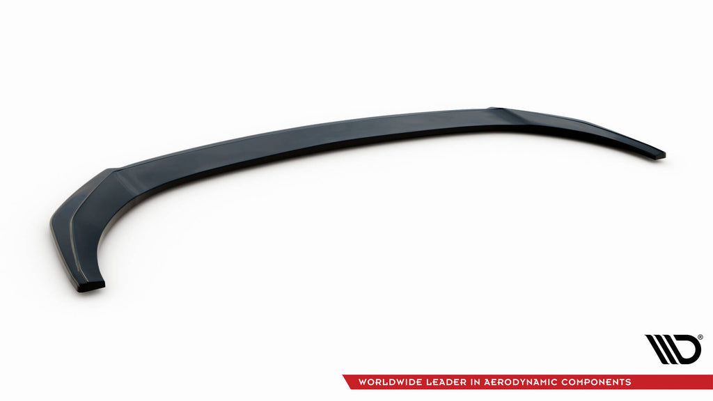 Maxton Design Street+ Spoilerlippe Front Ansatz V.1 passend für Kia Ceed GT / GT-Line Mk3 / Proceed Mk1 schwarz Hochglanz