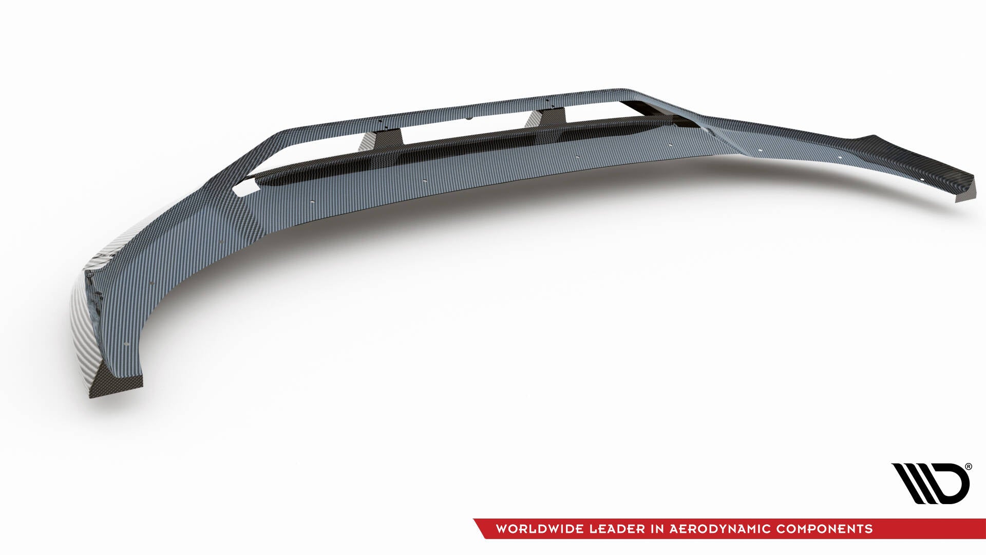 Maxton Design Prepreg Carbon Fiber Street+ Spoilerlippe Front Ansatz passend für Audi RSQ8 Mk1