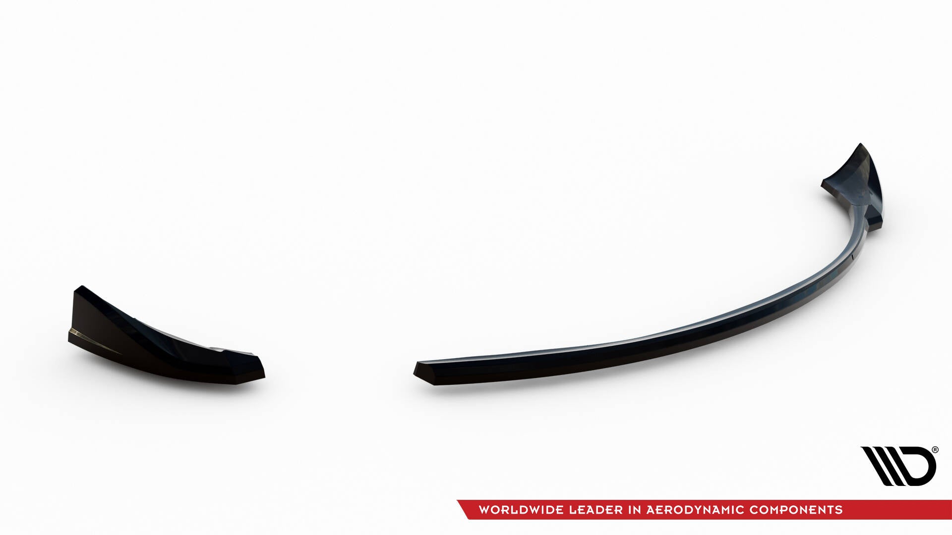 Maxton Design Heck Ansatz Flaps Diffusor passend für Audi TT 8J schwarz Hochglanz