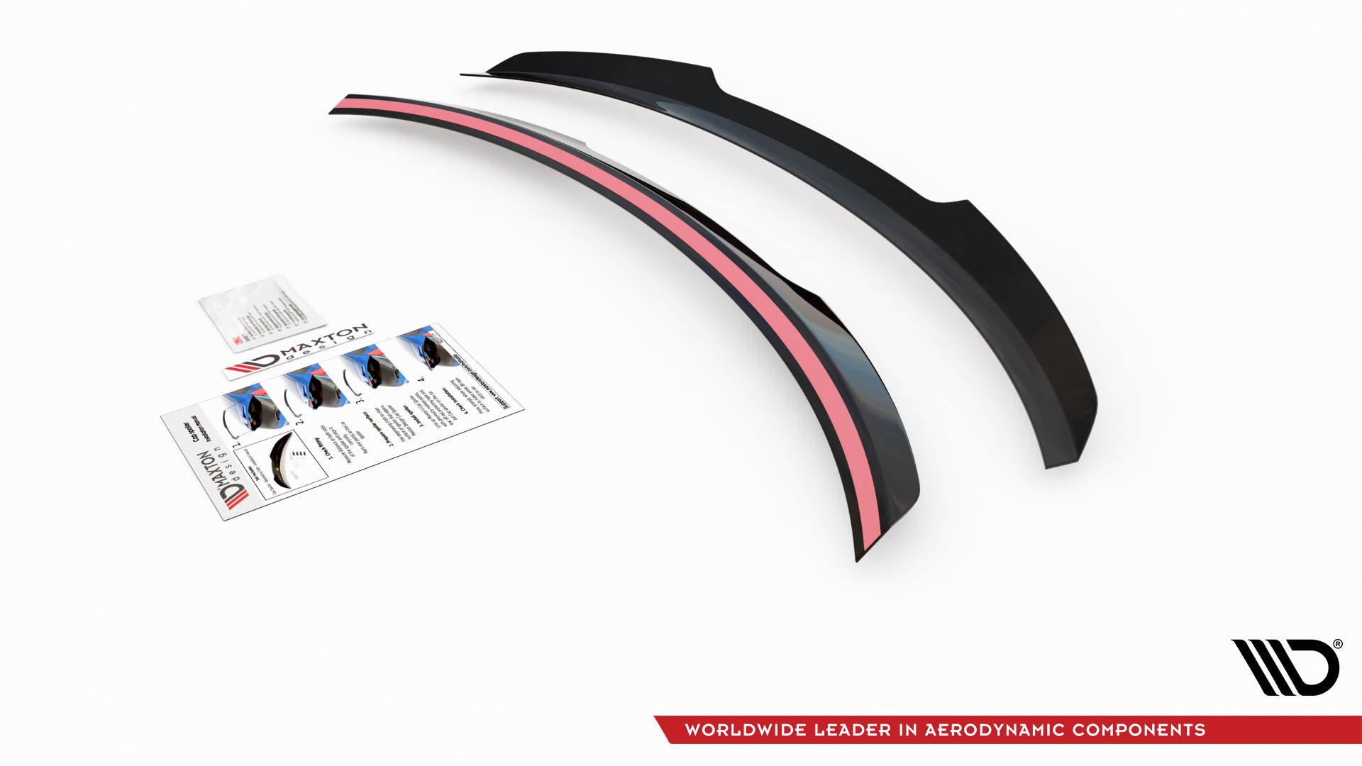 Maxton Design Spoiler CAP passend für Skoda Octavia Liftback Mk4 schwarz Hochglanz