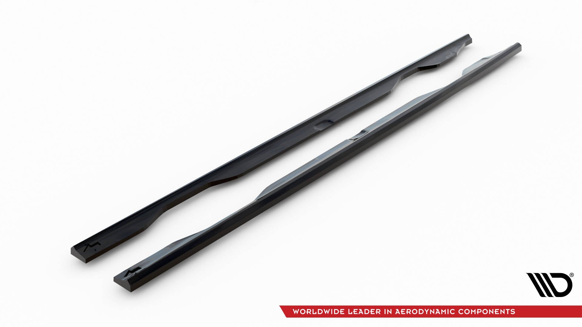 Maxton Design Street+ Seitenschweller Leisten passend für Renault Megane GT MK3 Facelift schwarz Hochglanz